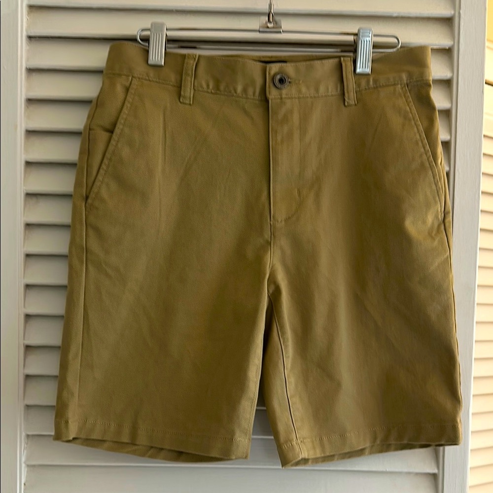 RVCA Boys Size 29 Week Day Stretch Khaki Shorts